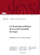La dynamique politique de la société mondiale du risque